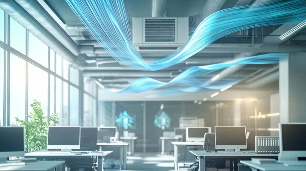 Climatisation pour bureau et salle informatique